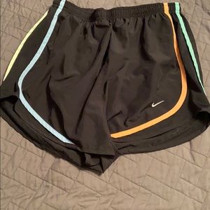 Black & Colorful Dri-Fit Nike Shorts